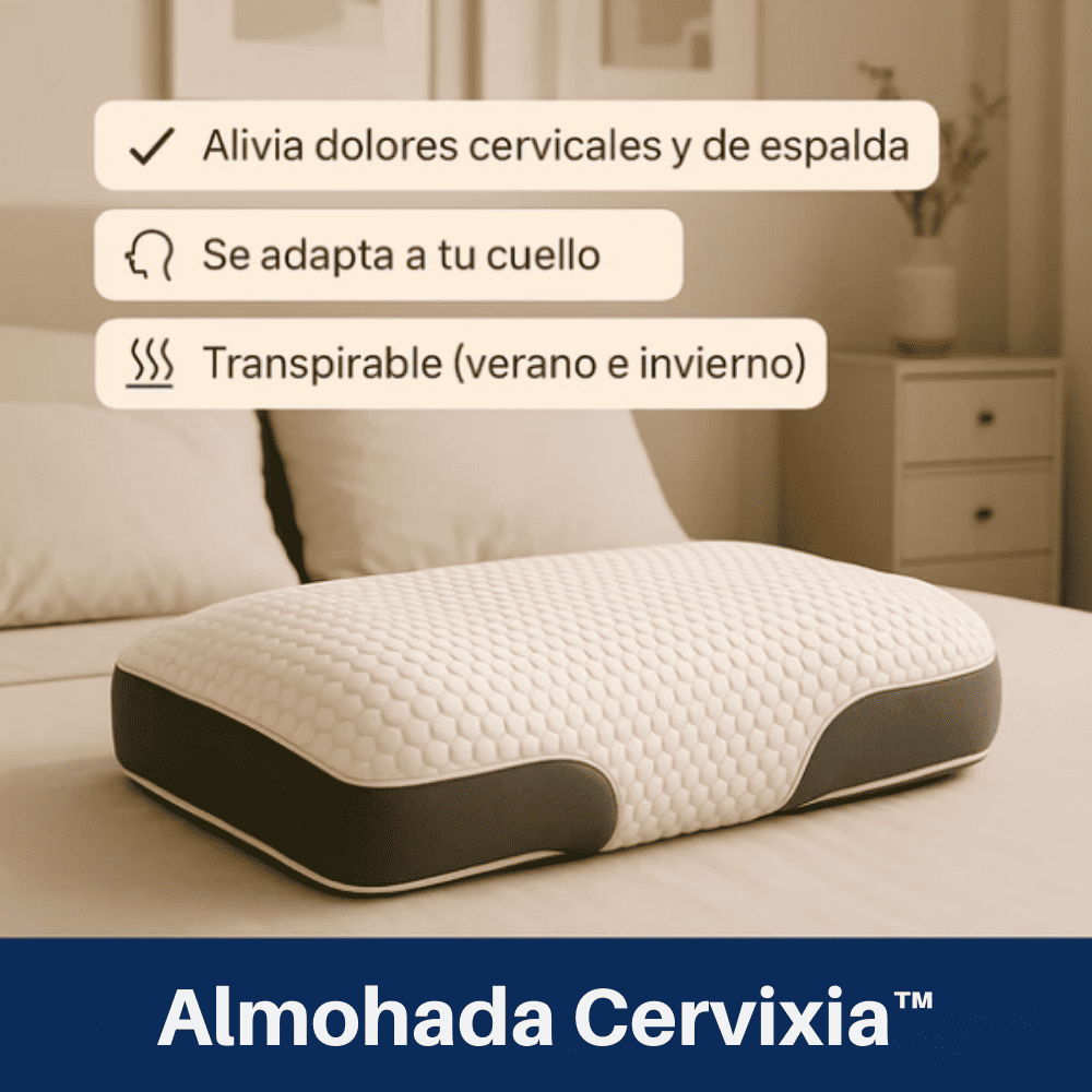 Cervixia® - Almohada Ergonómica para dormir