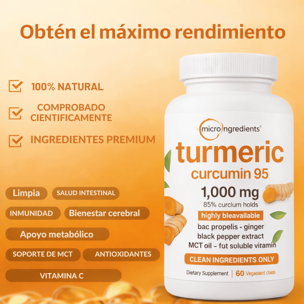 Turmeric® - Aumenta tu rendimieto