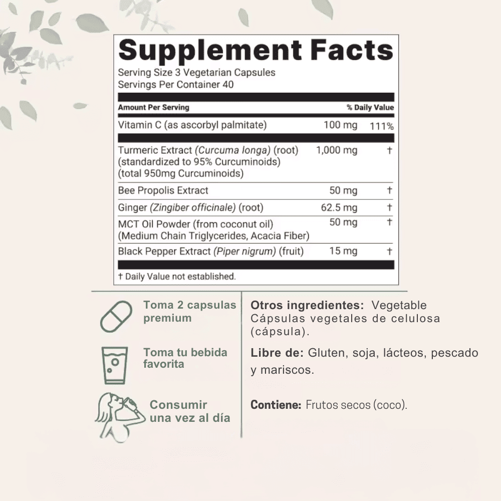Turmeric® - Aumenta tu rendimieto